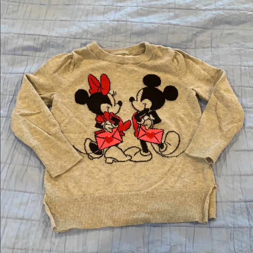 Baby gap Disney Mickey and Minnie sweater